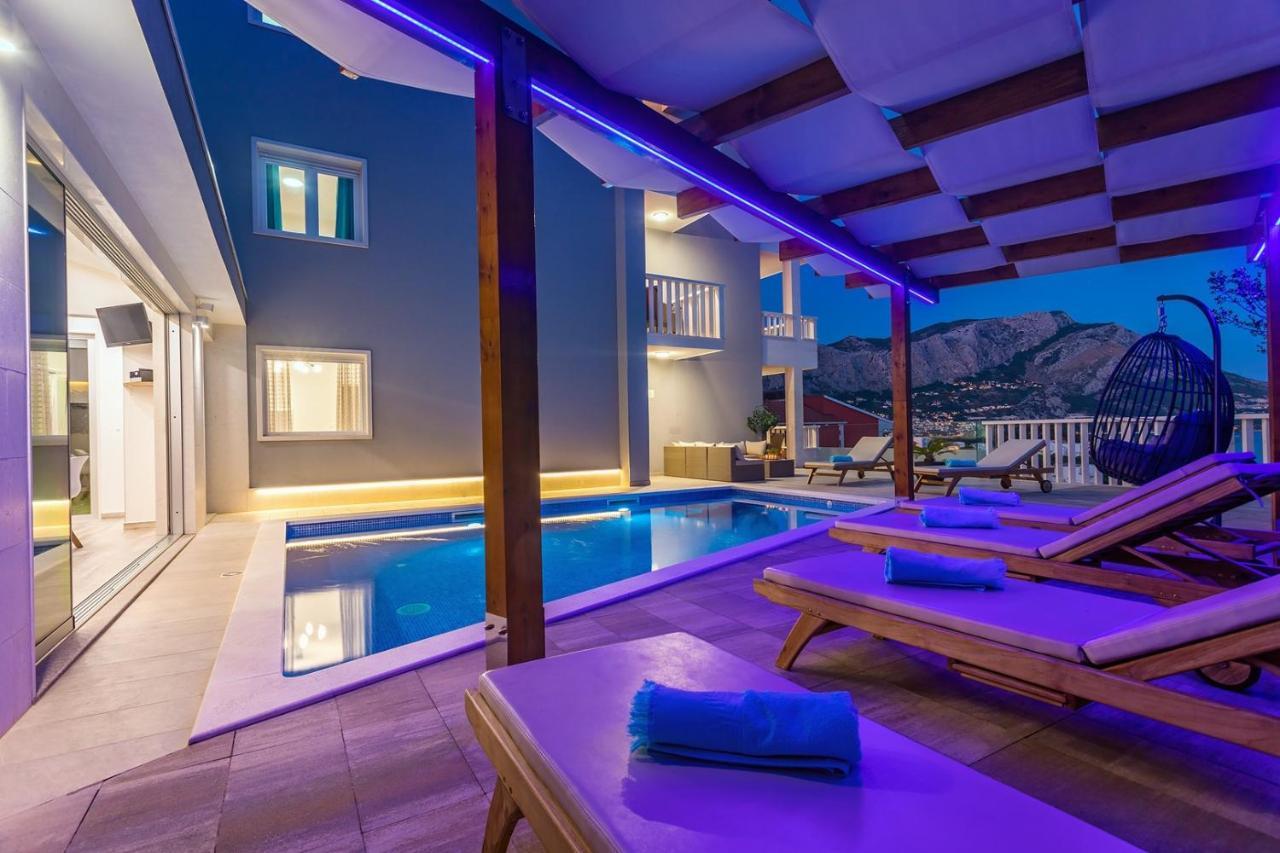 Villa Matan - Only 200M From The Sandy Beaches, Private 28M2 Pool Omiš Chambre photo